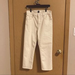 NWOT Gap Cheeky Straight Jeans in Bone